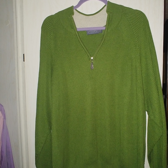 Talbots for men zip sweater. - Picture 1 of 1